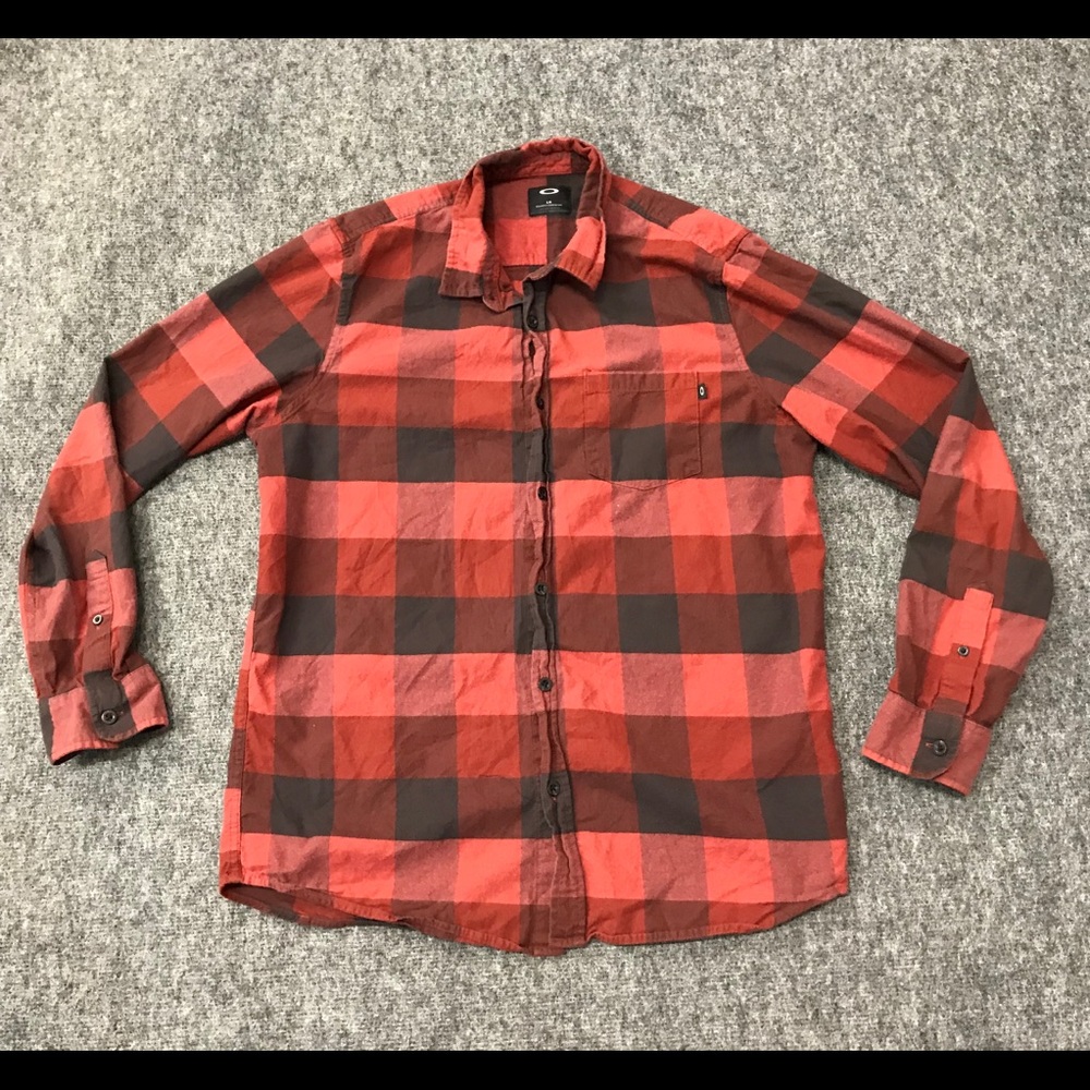 Oakley flannel shirt men’s